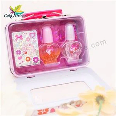 Esmalte de uñas despegable de color sólido con base de agua para niños