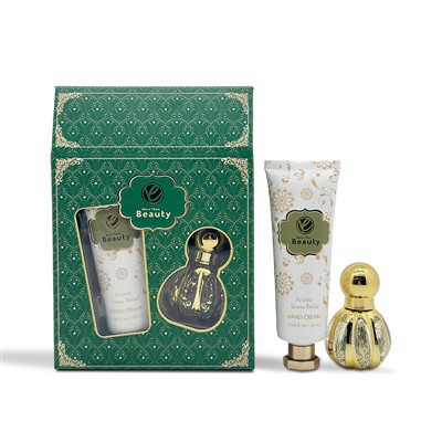 Set de crema de manos y perfume