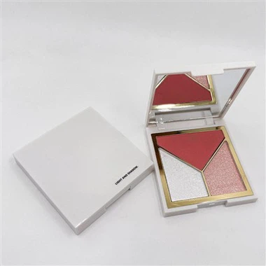 Iluminador, polvos para sombrear, rubor